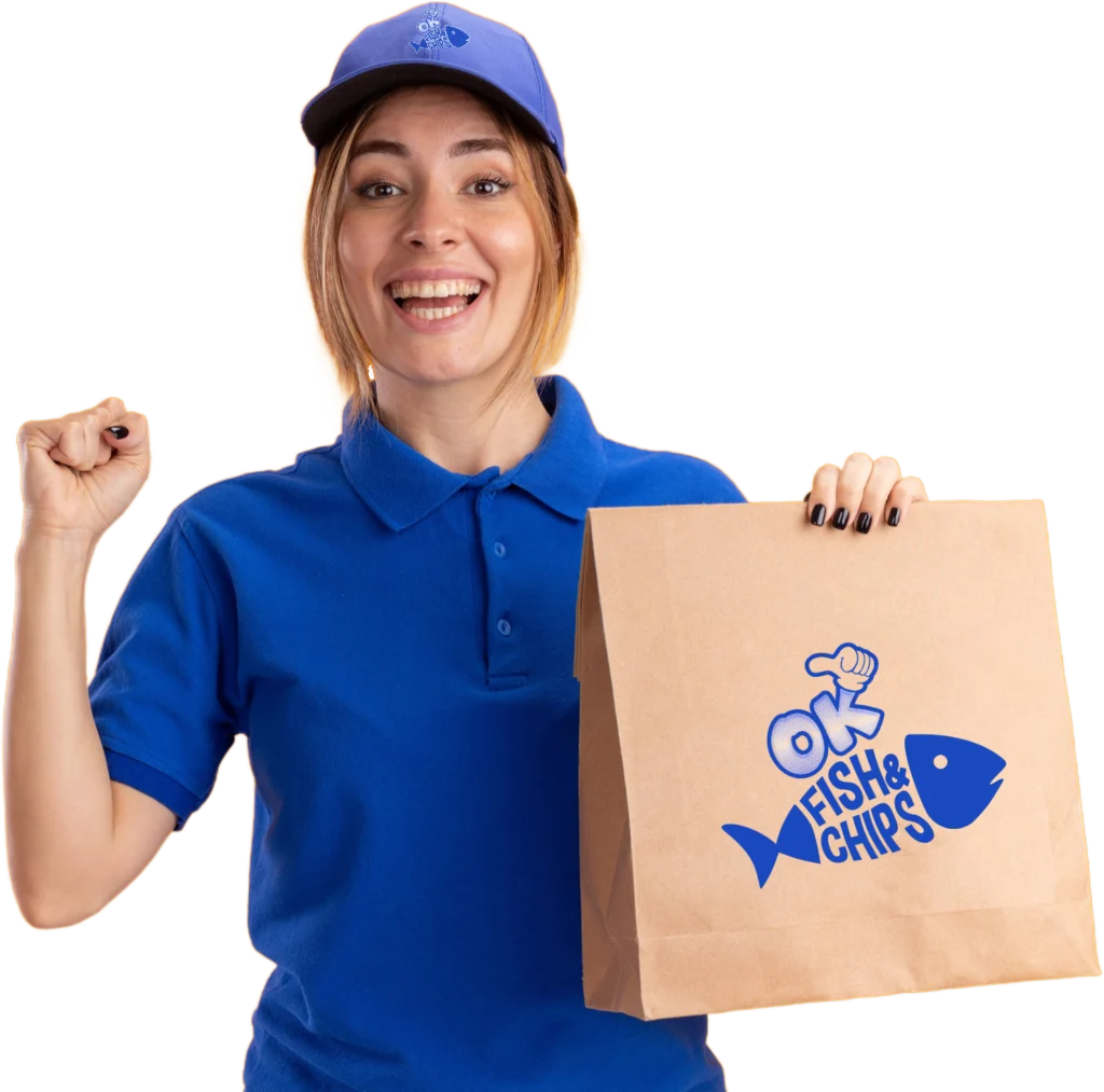 Delivery at Ok Fish & Chips in Philly